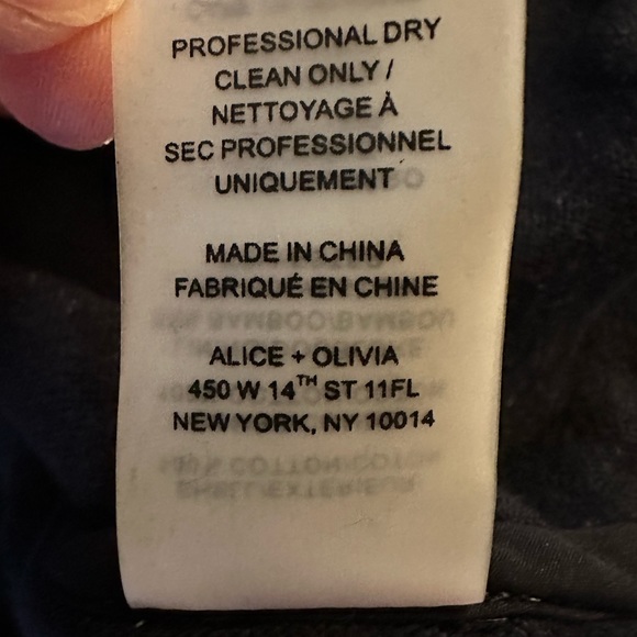 Alice + Olivia Cherrie Lace Embroidered Button Front Cardigan - Picture 6 of 9